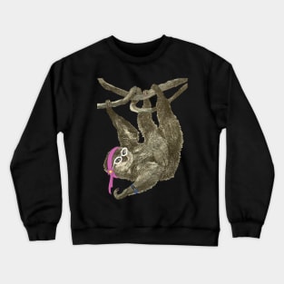 Lispe Fitness Sloth Crewneck Sweatshirt